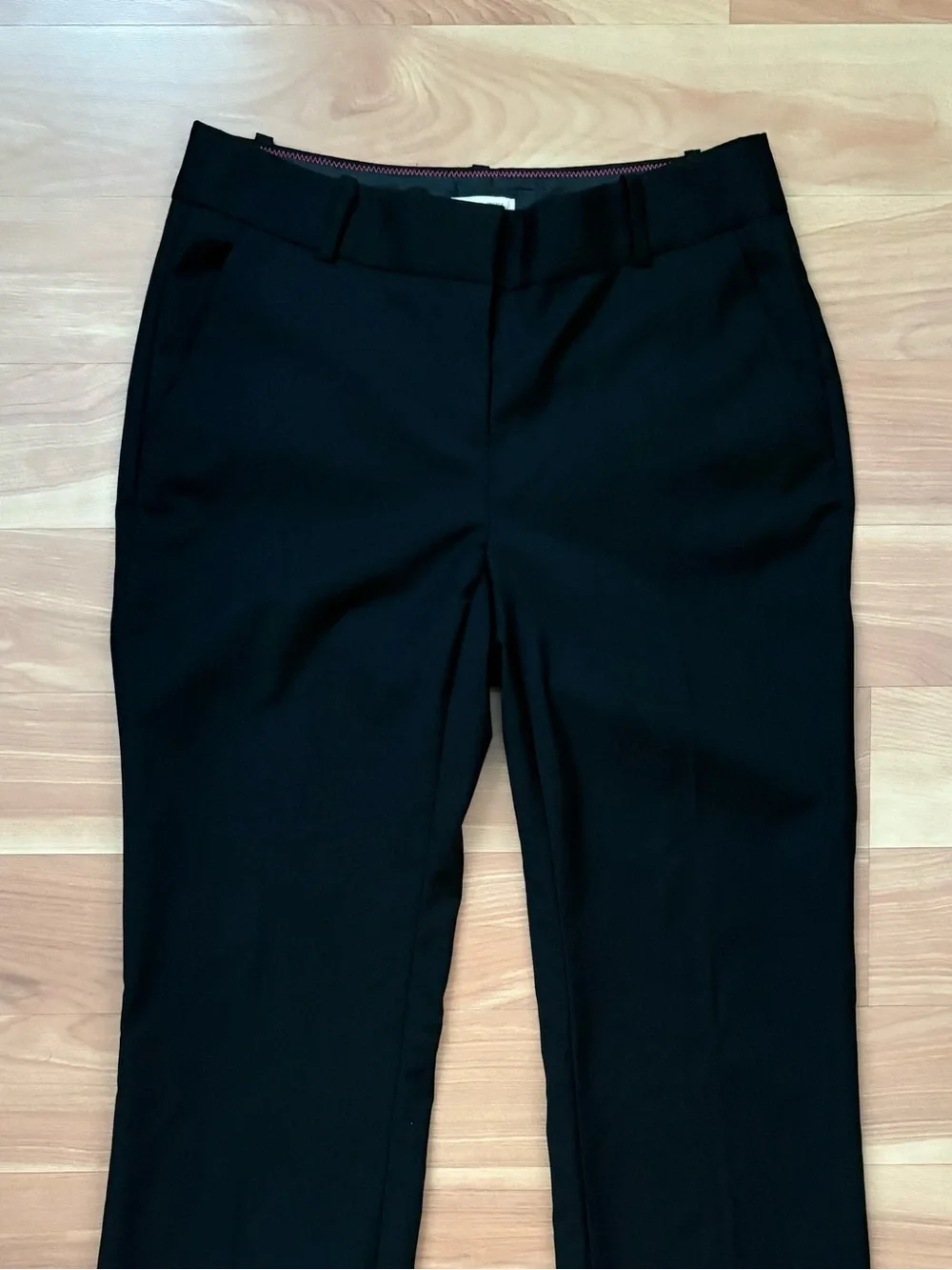 J. Crew NEW Black 100% Wool Hutton Trouser Pants Size 2P Business Casual Career